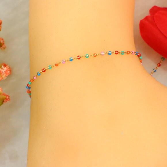 "New Beautiful Design Anklet for Women/Girls, Gift, A724 - Picture 3 of 10